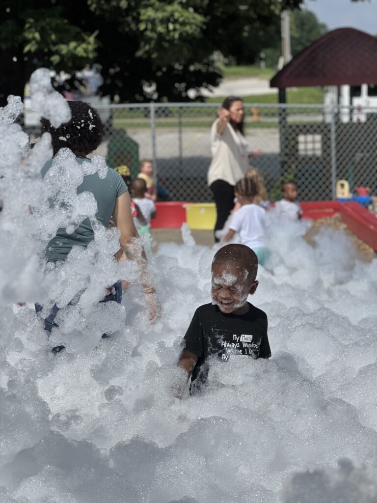Day Care Foam party